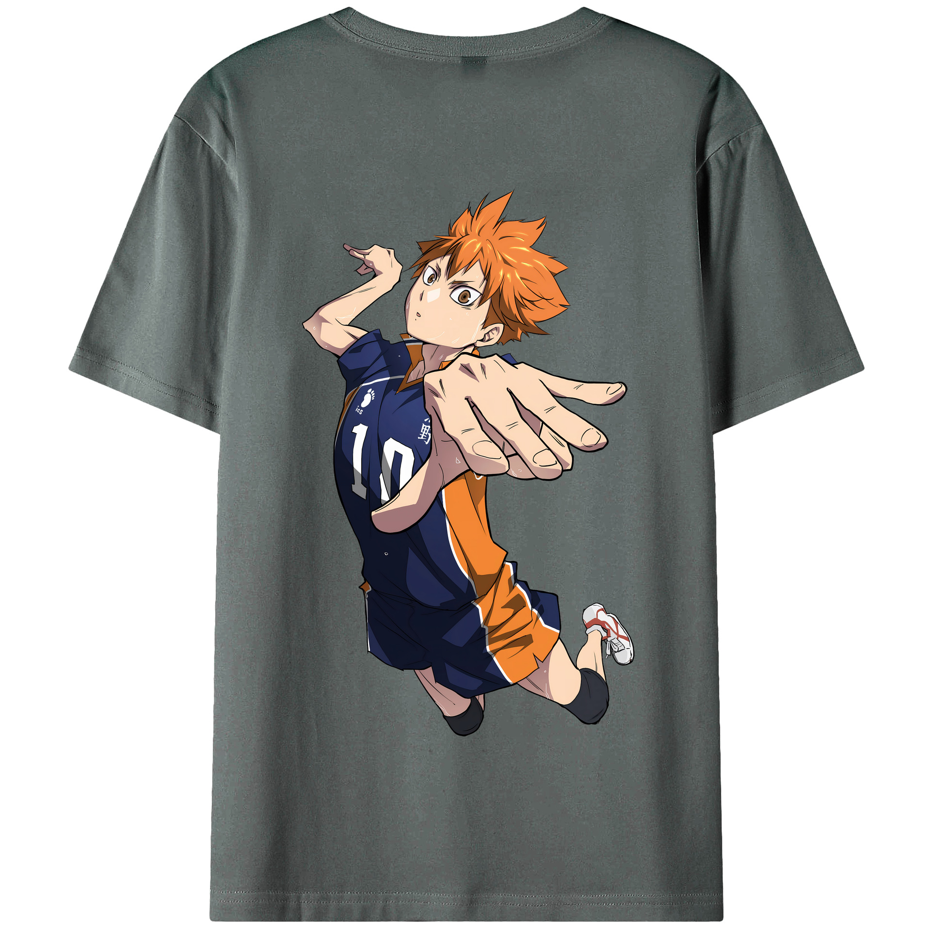 （画像用） ハイキュー!! Haikyu!! 綿100％半袖Tシャツ（背面プリント）